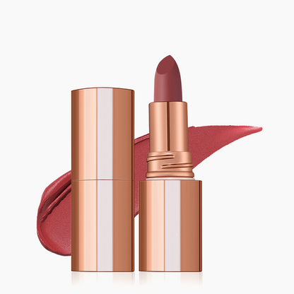 24 Stunden lang haltbarer matter Lippenstift☕💋Kussfest, wischfest & langanhaltende intensive Farbe