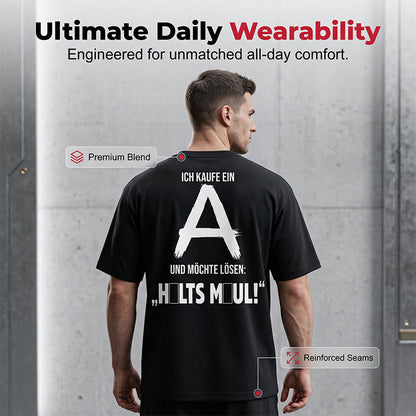 👕✨ 50% RABATT! Herren-Kurzarm-T-Shirt mit Rückenaufdruck – Weich, atmungsaktiv & stylisch – Perfekt für Alltag, Freizeit & Sommer 🔥