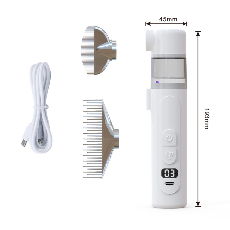 🐶🐱 Elektrischer Fellpflege-Kamm – 2-in-1, USB-C, sanft – loses Fell & Verfilzungen entfernt! ✨