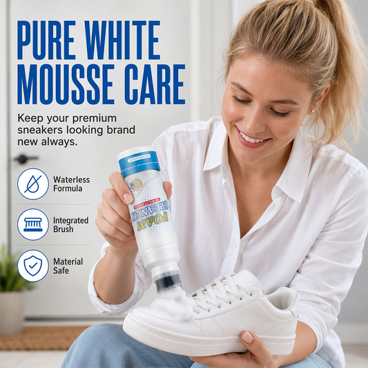 Abspülfreier Schaumreiniger mit integrierter Bürste
