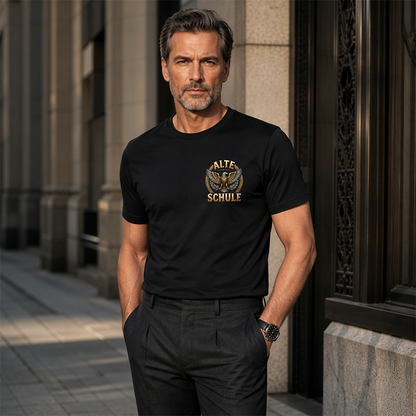 👕Herren Bedrucktes Rundhals-Kurzarm-T-Shirt – Lässig, bequem & vielseitig – Perfekt für den Alltag, Freizeit & warme Tage ✨