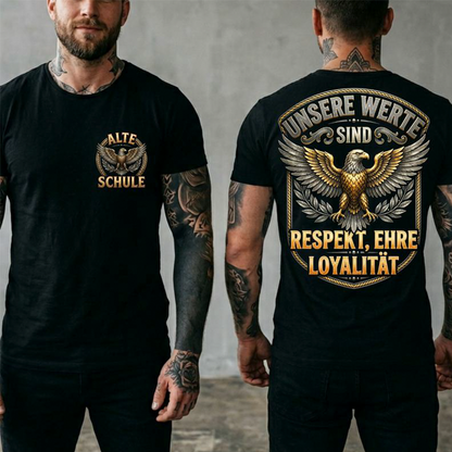👕Herren Bedrucktes Rundhals-Kurzarm-T-Shirt – Lässig, bequem & vielseitig – Perfekt für den Alltag, Freizeit & warme Tage ✨