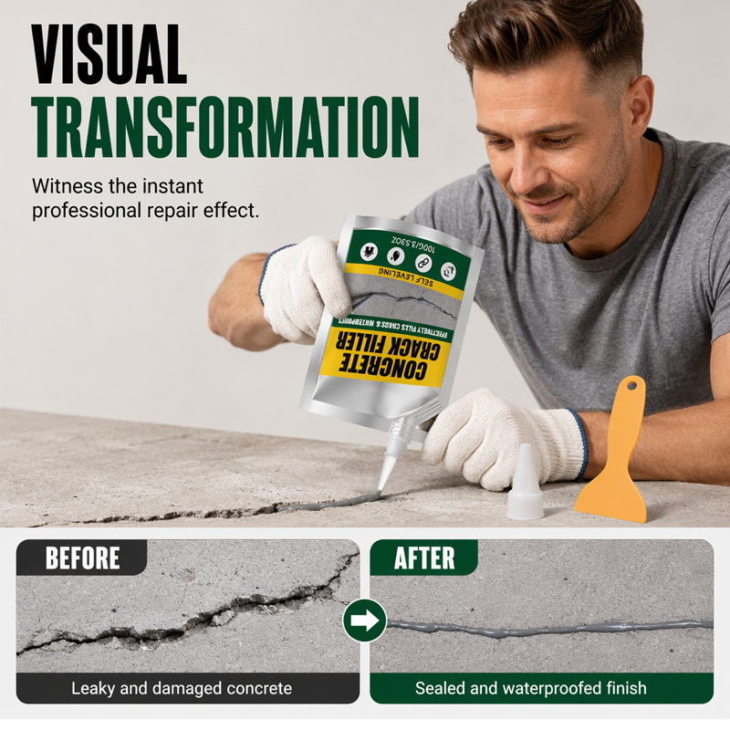 🔥 Heute -50 %! 🧱 Beton-Rissfüller & Dichtmittel