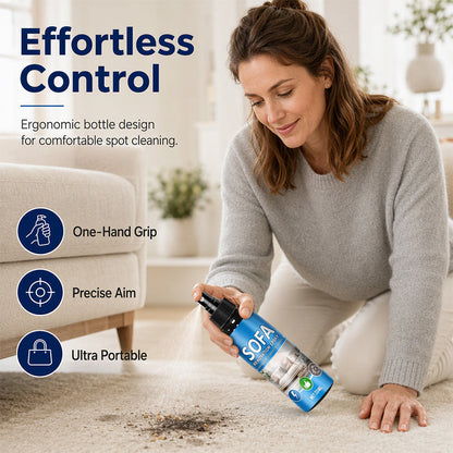 🥳2026 HEISSER VERKAUF🥳💞ÜBER 50.000 VERKAUFT!🛋️✨ 50% RABATT! Polsterreiniger-Spray ohne Ausspülen – einfach sprühen und abwischen – kein Wasser, kein Ausspülen. Perfekt für Sofas, Teppiche und Polstermöbel – in Minuten frisch! 🧼💨