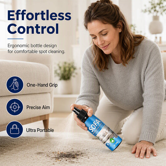 🥳2026 HEISSER VERKAUF🥳💞ÜBER 50.000 VERKAUFT!🛋️✨ 50% RABATT! Polsterreiniger-Spray ohne Ausspülen – einfach sprühen und abwischen – kein Wasser, kein Ausspülen. Perfekt für Sofas, Teppiche und Polstermöbel – in Minuten frisch! 🧼💨