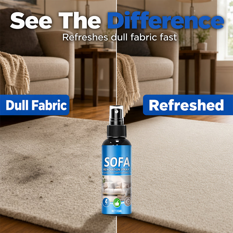 Reinigungs-Spray für Stoff, Sofa, Teppich & Polster – Ohne Abspülen, einfach sprühen und abwischen, in Minuten frisch