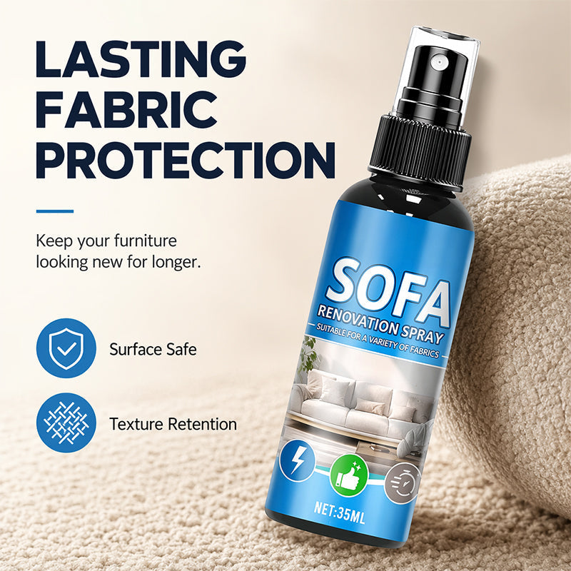 Reinigungs-Spray für Stoff, Sofa, Teppich & Polster – Ohne Abspülen, einfach sprühen und abwischen, in Minuten frisch