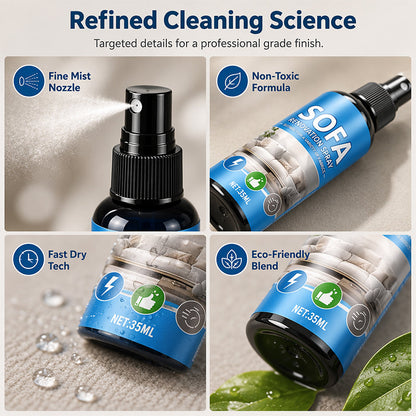 Reinigungs-Spray für Stoff, Sofa, Teppich & Polster – Ohne Abspülen, einfach sprühen und abwischen, in Minuten frisch