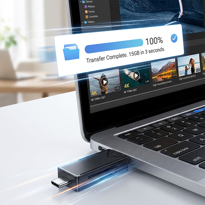 🔥 Heute -50 %! 💾 2-in-1 High-Speed Speicherkartenleser