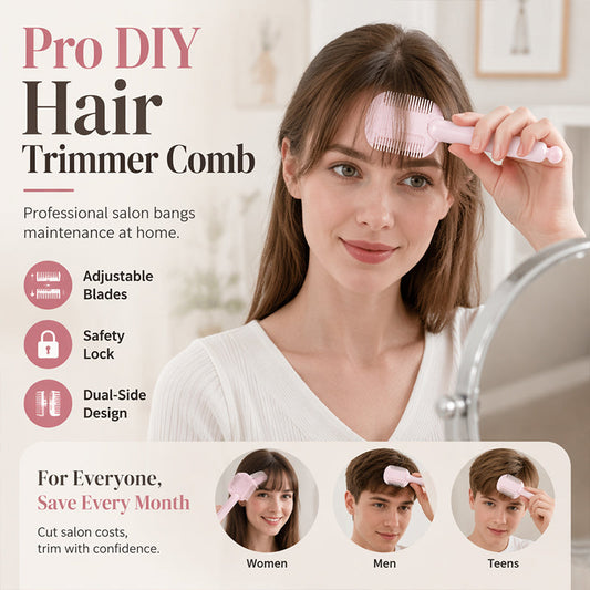 🔥 Heute -50 %! ✂️ Tragbarer 2-in-1 Haarschneidekamm