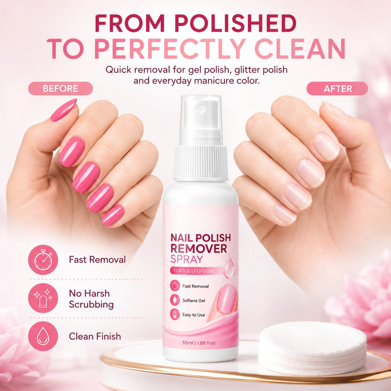 🔥 Heute -50 %! 💅 Nagellack-Entferner Spray für schnelle Entfernung