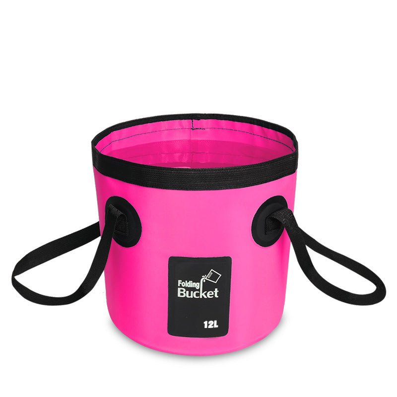 🧊 50% RABATT! ✨ Faltbarer tragbarer Angelkübel – Geeignet als Eiskübel, Wasserbehälter, für Autowäsche & Campinggeschirr 🎣
