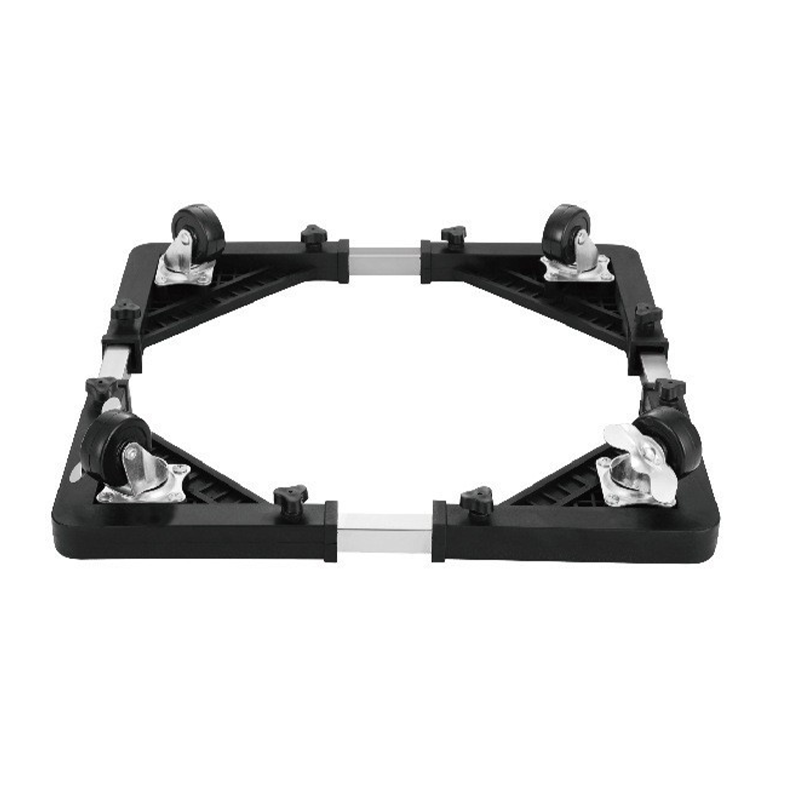 Adjustable Mobile Washing Machine Stand with Multi-Wheels