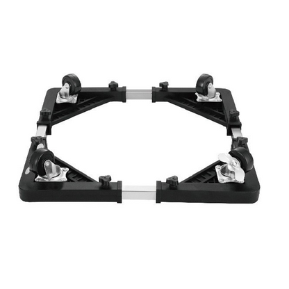 Adjustable Mobile Washing Machine Stand with Multi-Wheels