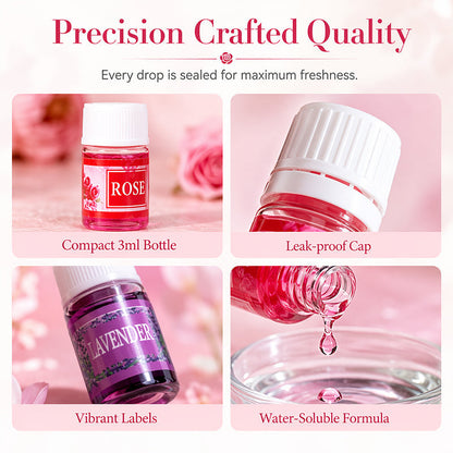 🎁12er-Pack wasserlöslicher ätherischer Öle🔥Nur für kurze Zeit 50 % Rabatt! 🌺Der frische Duft hebt die Stimmung! 🌷