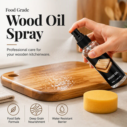 Holzöl-Spray in Lebensmittelqualität