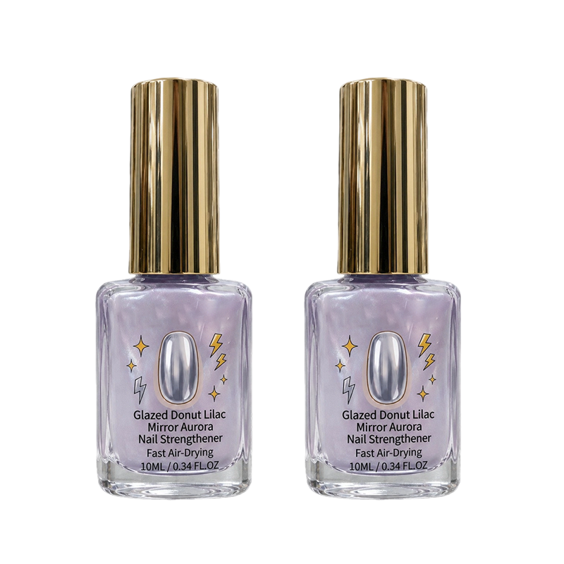 📢📢49 % RABATT !! ⏰ Lilac Glossy Mirror Nagelstärker
