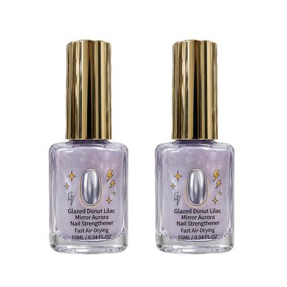 📢📢49 % RABATT !! ⏰ Lilac Glossy Mirror Nagelstärker