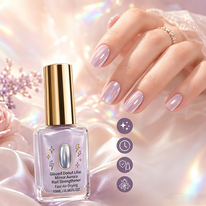 Nagelstärker „Spiegelglanz“ in Lila