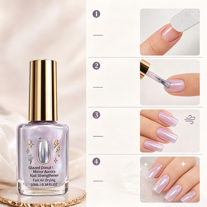 Nagelstärker „Spiegelglanz“ in Lila
