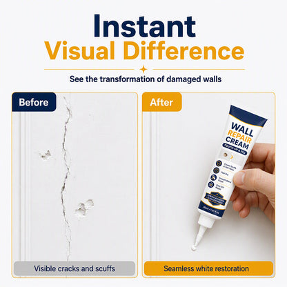 🏠🧴 DIY-Reparaturspachtel für Wände, zum Ausbessern von Rissen und Löchern, unsichtbares Ergebnis ohne Spuren