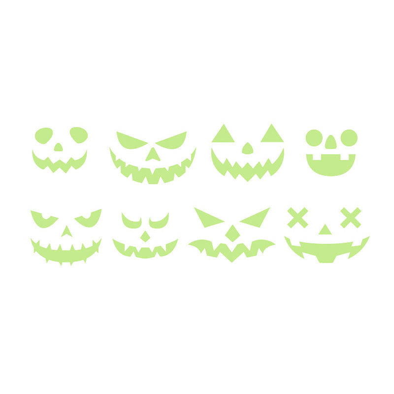 Halloween-Aufkleber, die im Dunkeln leuchten