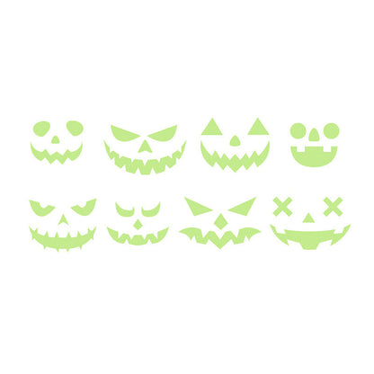 Halloween-Aufkleber, die im Dunkeln leuchten