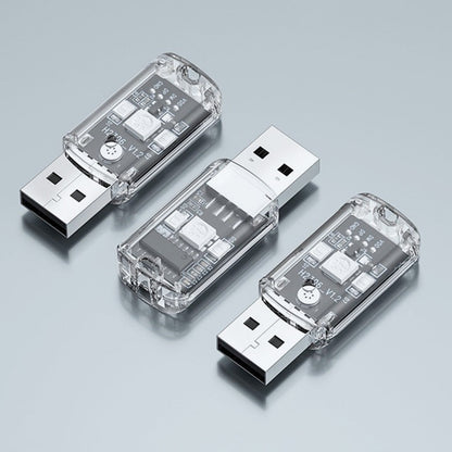 Intelligente USB-Fernbedienung für Klimaanlagen mit Sprachsteuerung und 7-farbigem Nachtlicht