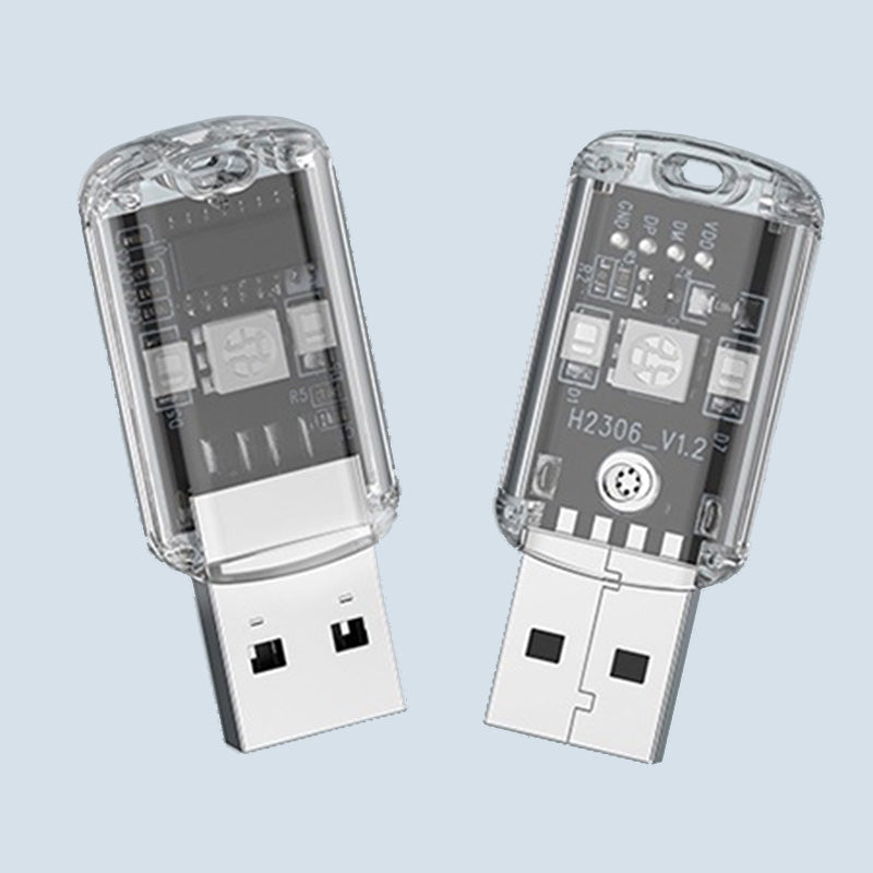 Intelligente USB-Fernbedienung für Klimaanlagen mit Sprachsteuerung und 7-farbigem Nachtlicht