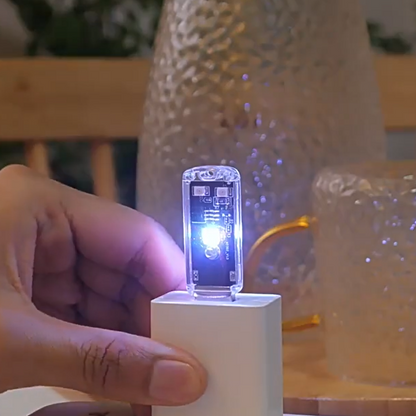 Intelligente USB-Fernbedienung für Klimaanlagen mit Sprachsteuerung und 7-farbigem Nachtlicht