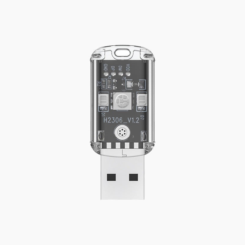 Intelligente USB-Fernbedienung für Klimaanlagen mit Sprachsteuerung und 7-farbigem Nachtlicht