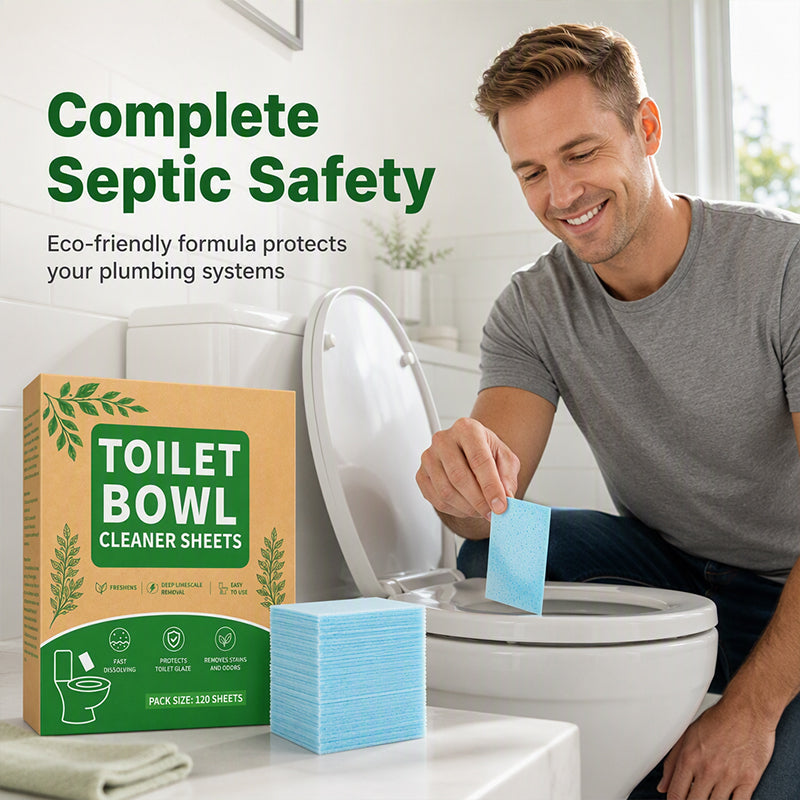 🚽 JETZT 50 % RABATT! ✨ Schnell lösliche Toilettenreinigungstücher – frische, einfache und effektive Reinigung 💧