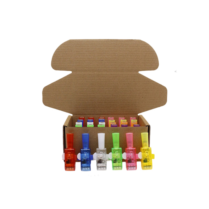 🔥Superangebot: 50 % RABATT🔥 Bunte Mini-LED-Fingerlichter – Festliche Fingerlichter mit Gummiband