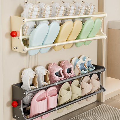 Wand-Schuhregal – ohne Bohren