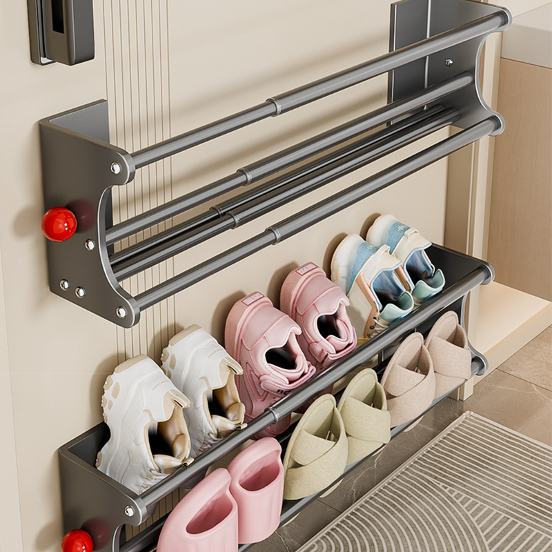 Wand-Schuhregal – ohne Bohren