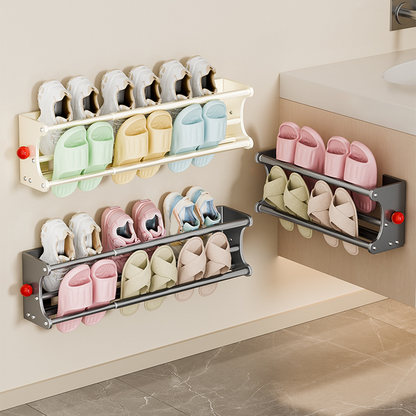Wand-Schuhregal – ohne Bohren