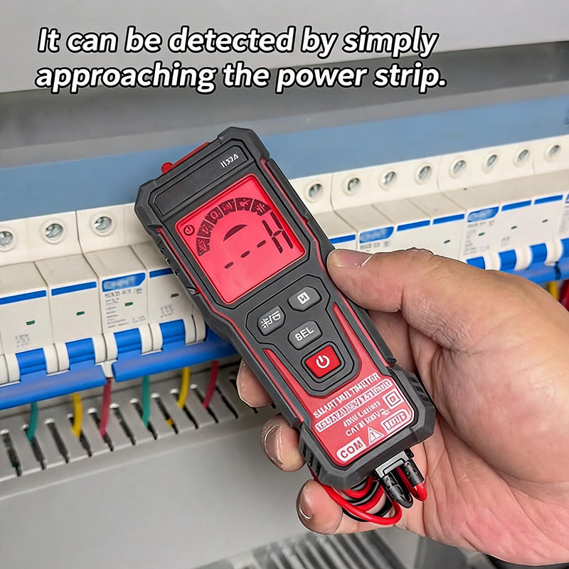 Intelligentes Digitalmultimeter mit Messleitungen