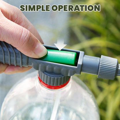 🌿Jetzt 50 % Rabatt! Manueller Flaschensprüher mit verstellbarer Düse – Tragbares DIY-Gartensprühgerät, passend für handelsübliche Plastikflaschen zum Gießen, Düngen und zur Schädlingsbekämpfung.