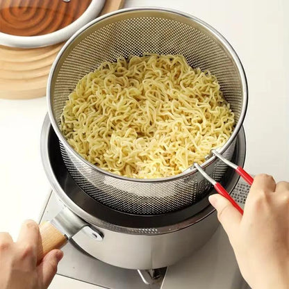 Multifunktionaler Bratentopf aus Edelstahl 304
