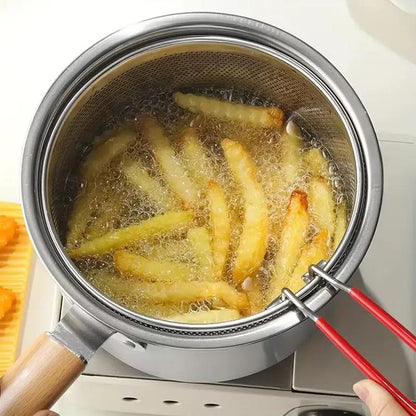 Multifunktionaler Bratentopf aus Edelstahl 304