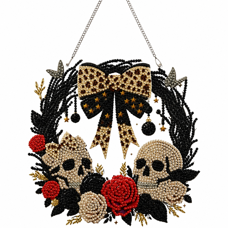 🎃 50% RABATT! ✨ Halloween DIY Glitzer-Hängeornament-Set – Funkelnde Farben, einfache Montage & kreativer Spaß – Perfekte Deko für gruselige Herbststimmung 🕸️
