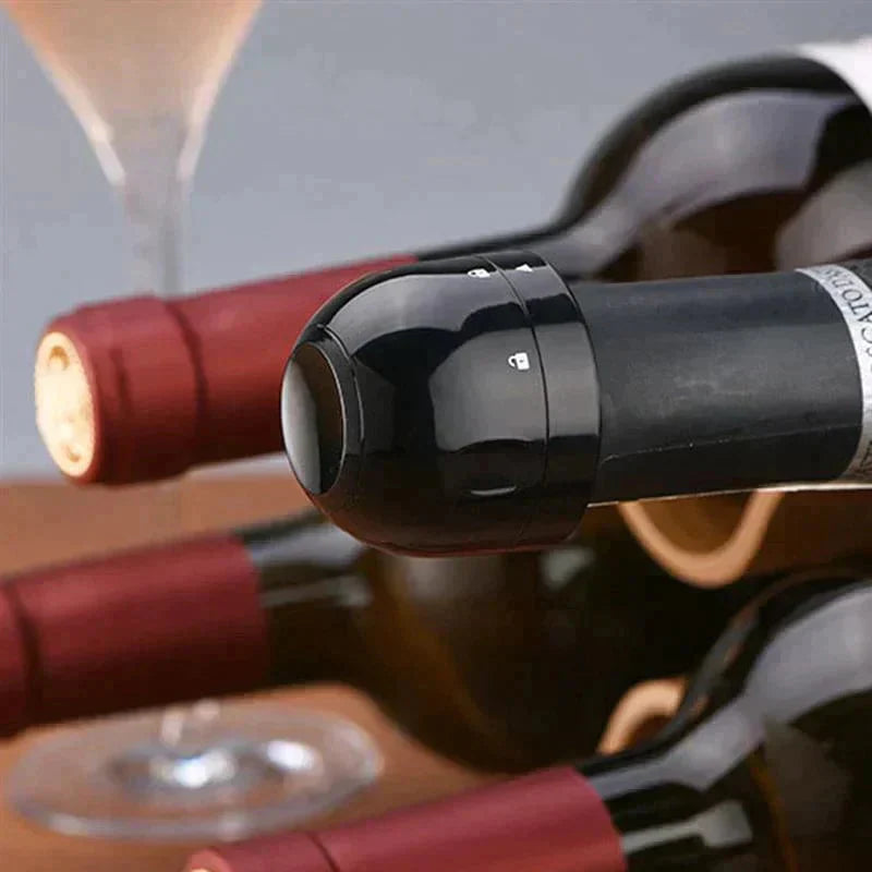 🎄 Silikondichtung für Wein-/Champagnerflaschen – Das perfekte Weihnachtsaccessoire 🥂