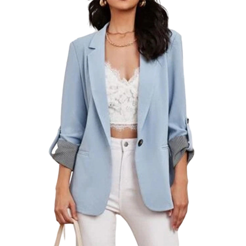 ☀️🧥Neuheiten – Eleganter Cardigan-Blazer – Weicher Fall und vielseitige Kombinierbarkeit, vom Büro bis zum Abend