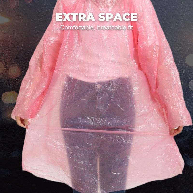 Einweg-Regenjacke in Mini-Kugelform (1 kaufen, 1 gratis)