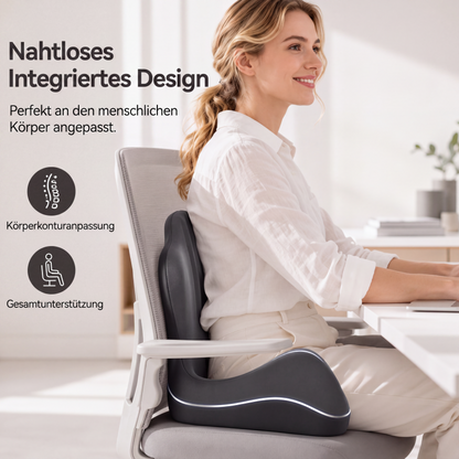 🔥 Heute -50 %!🚗🪑Ergonomisches Sitzkissen aus Memory-Schaum – Integrierte Rückenstütze, orthopädisch & vielseitig – Ideal für Bürostuhl, Auto & Homeoffice ✨