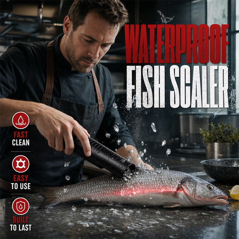 Elektrisches, wasserdichtes Fischschälgerät
