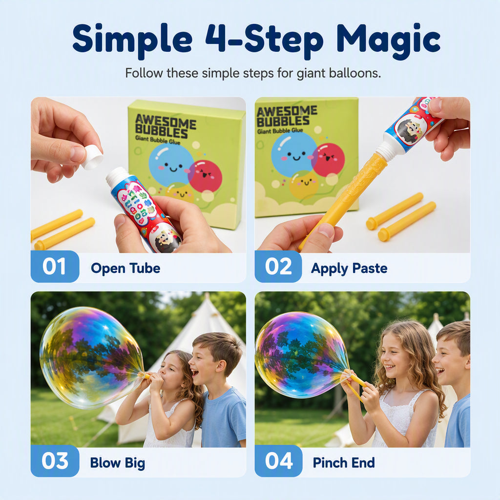 Seifenblasen-Spielset für Kinder