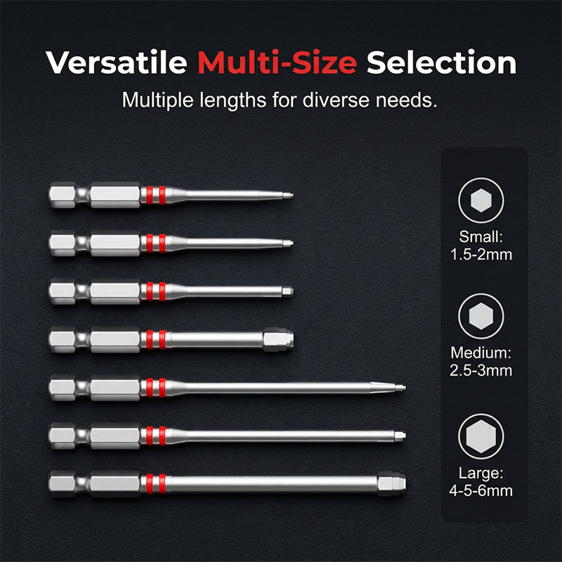 🔥Hochbelastbares Pagoda-Sechskant-Bit-Set