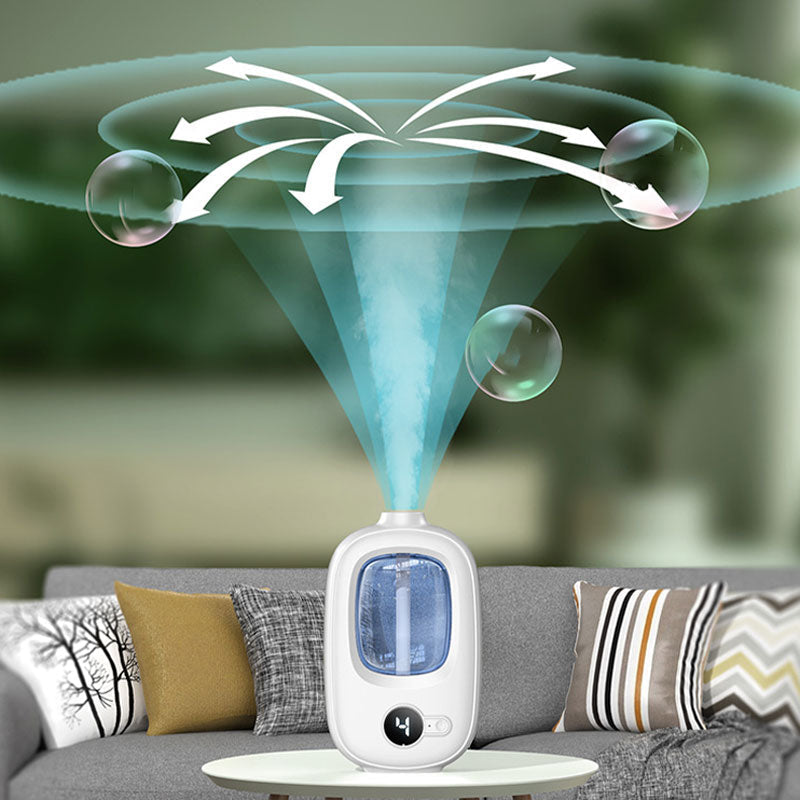 🎶Automatischer Aromatherapie-Diffusor 🌿✨ | Ultraschall-Zerstäubung · Zeitgesteuertes Sprühen · Smart Display · Wand- & Tischmontage