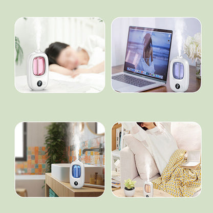 🎶Automatischer Aromatherapie-Diffusor 🌿✨ | Ultraschall-Zerstäubung · Zeitgesteuertes Sprühen · Smart Display · Wand- & Tischmontage